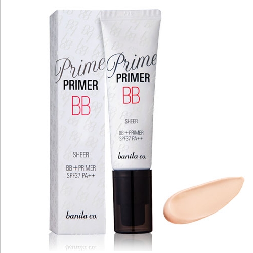[Banila co] Prime BB+Primer Cream SPF37 PA++  (Sheer) (30ml)